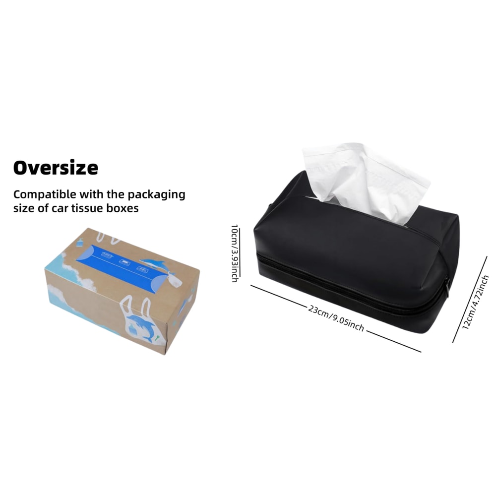 Car Tissue Box Sunshade Seat Backrest Organizer For Car Storage 4