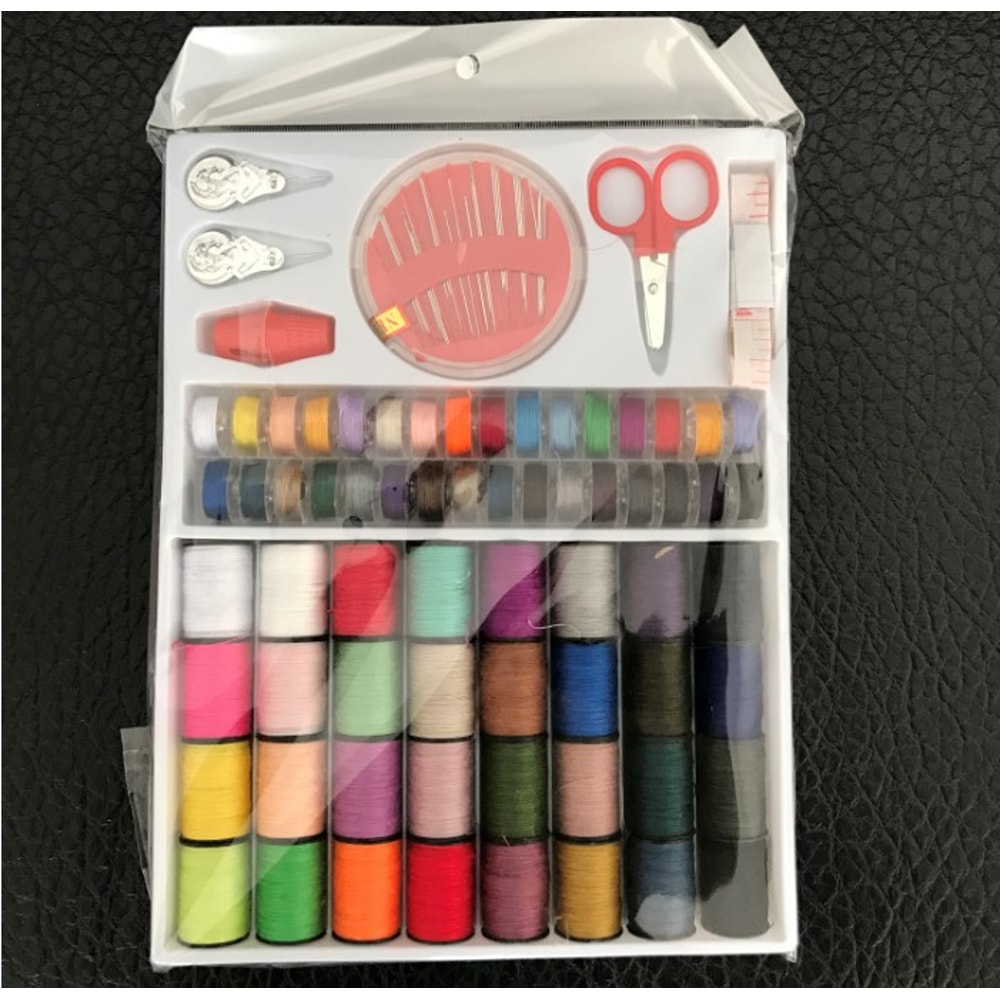 Portable Mini Sewing Kit For Travel Compact Handheld Manual Sewing Machine Tool Set 0