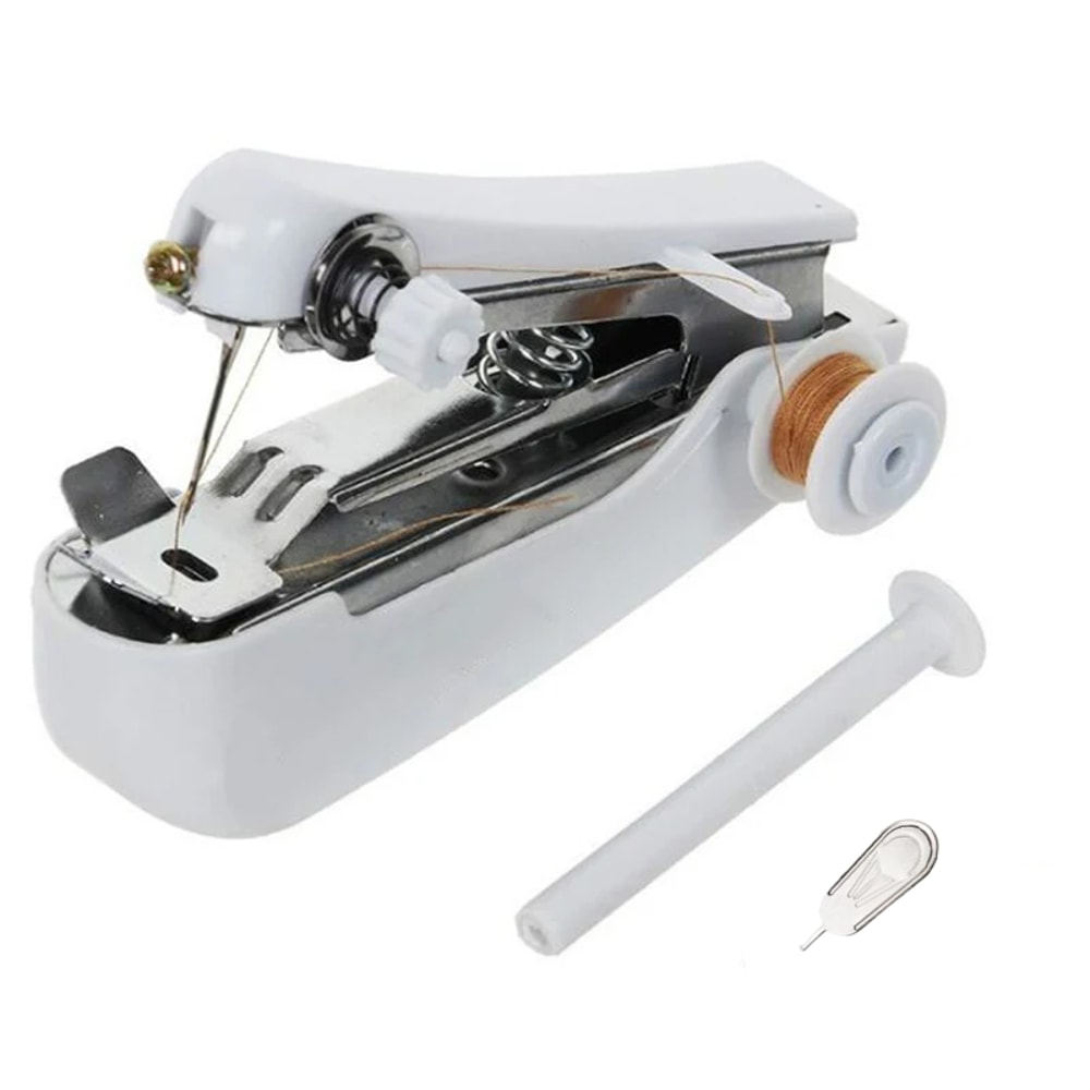 Portable Mini Sewing Kit For Travel Compact Handheld Manual Sewing Machine Tool Set 1