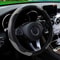Carbon Fiber Leather Steering Wheel Cover Durable Automotive Upgrade For Wheels 11