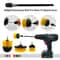 Electric Scrubber Brush Drill Kit For Car Carpet Glass Nylon Power Drill Brushes 1