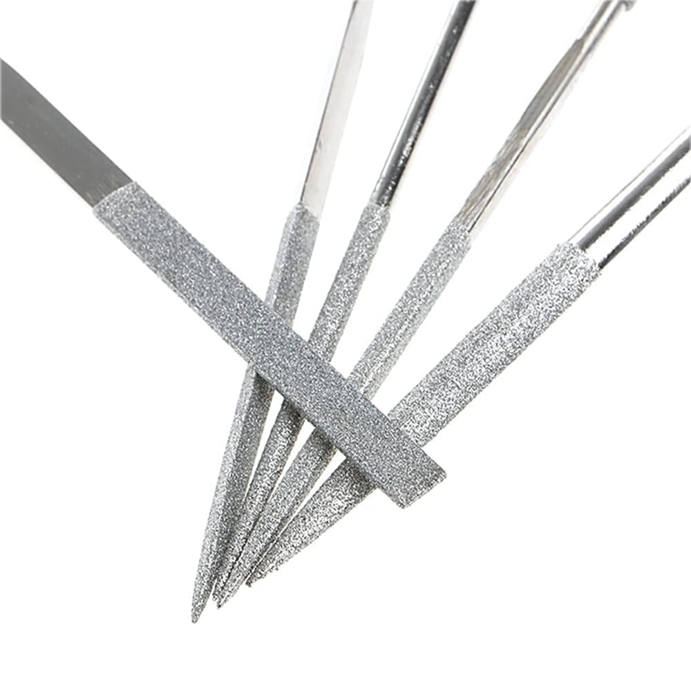 Diamond Needle File Set Kit For Stone Glass Metal Crafting 1
