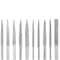Diamond Needle File Set Kit For Stone Glass Metal Crafting 0