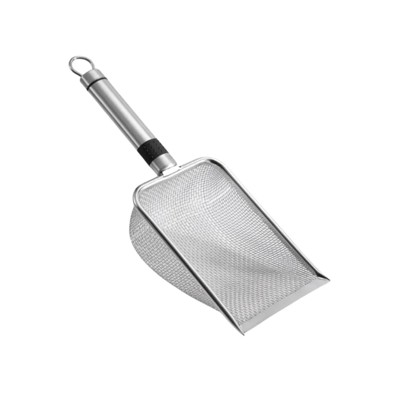 Stainless Steel Cat Litter Scoop Durable Ergonomic RustResistant For Effortless Waste Removal 0