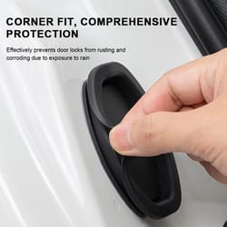 silicone car door lock buckle protection cover shock absorbing pad, mute cushion