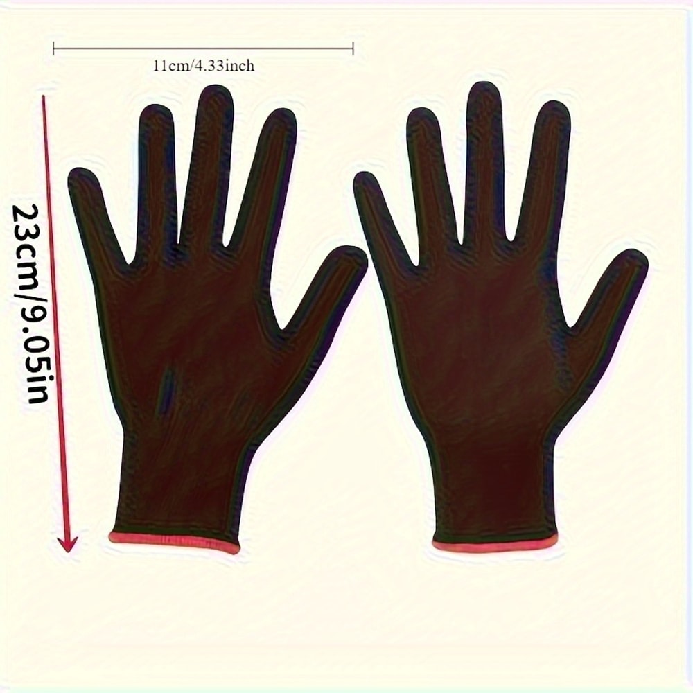 Breathable Nylon Garden Work Gloves For Excavation Planting 3