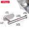 Stainless Steel Toilet Paper Rack Kitchen Towel Holder Self Adhesive Space Saving Bathroom Storage 5