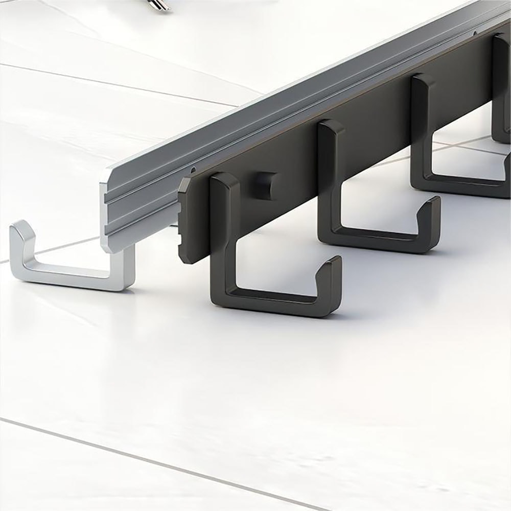 Strong Adhesive Wall Mounted Towel Hook No Drilling Heavy Duty Bathroom Kitchen Hanger 2