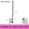 No Punching Stainless Steel Toilet Paper Holder Self Adhesive Bathroom Kitchen Roll Holder 4
