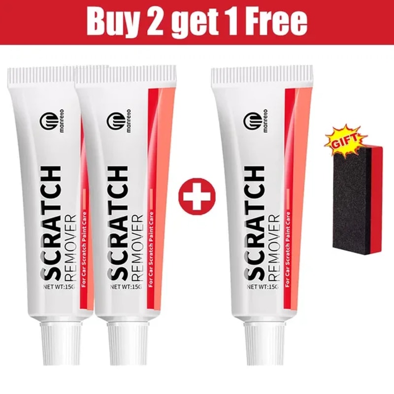 Car Scratch Repair Kit Auto Body Polishing Paint Care Set For Mild Scratch Removal 4