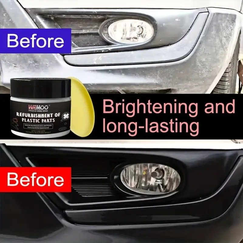Car Plastic Restorer Back To Black Gloss Polish Leather Cleaner For Auto Plastic Leather And More 1