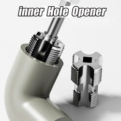 upgrade water pipe inner hole opener electric drill hexagonal universal tapping tool for efficient pipe maintenance