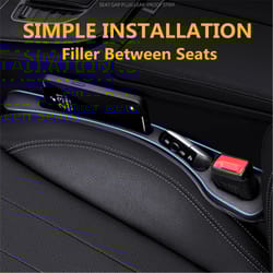 car seat gap filler organizer premium interior decoration & storage box for cars