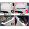 Car Threshold Protector Strip Anti Scratch Rubber Bumper Sticker With Carbon Fiber Texture 5
