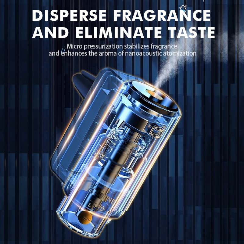 Car Air Diffuser Humidifier Aroma Freshener For Odor Removal Ultimate Car Aromatherapy Air Freshen 2