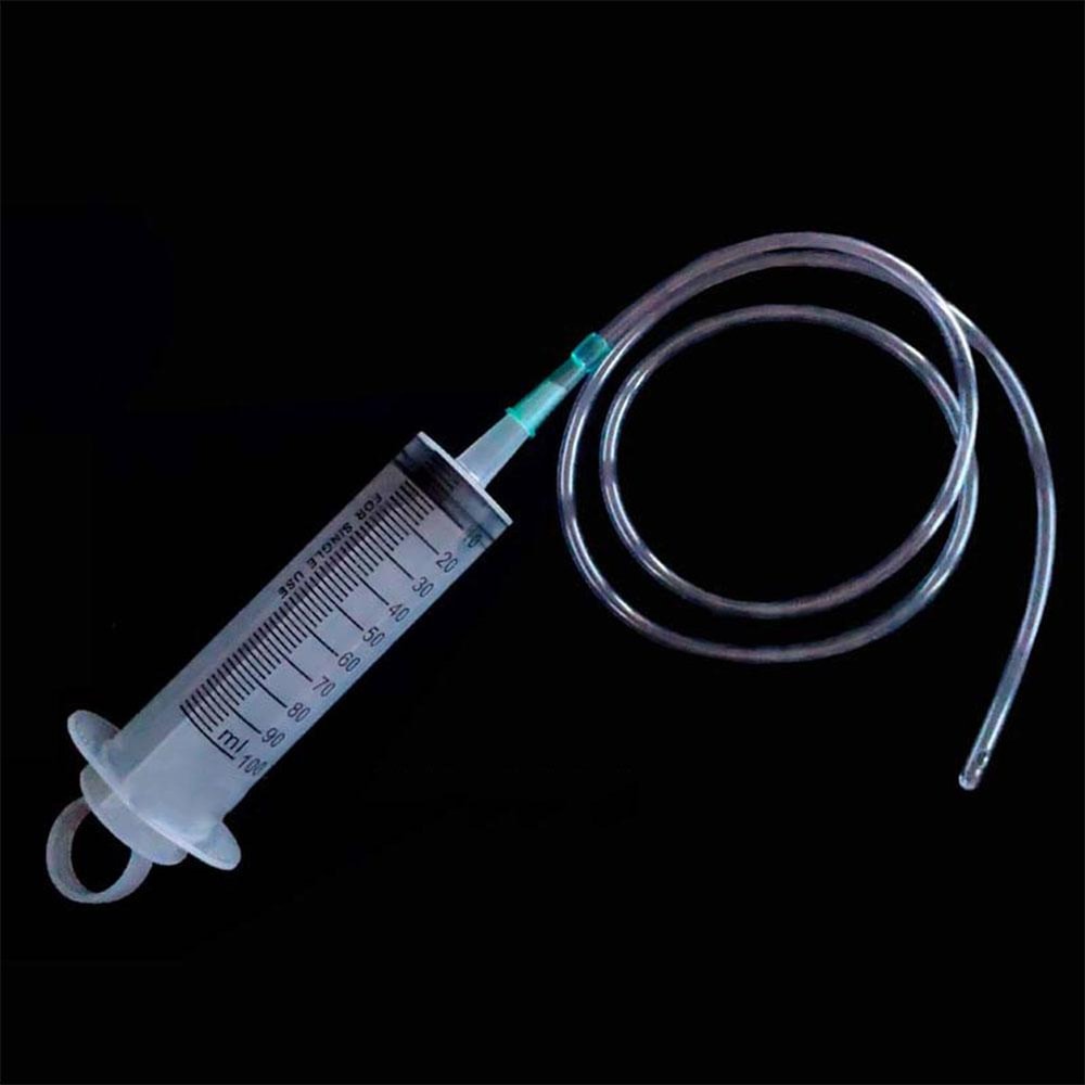 Large Capacity Syringe Oil Pump With Hose Efficient Pet Feeding Hydroponics Nutrient Syringe 1