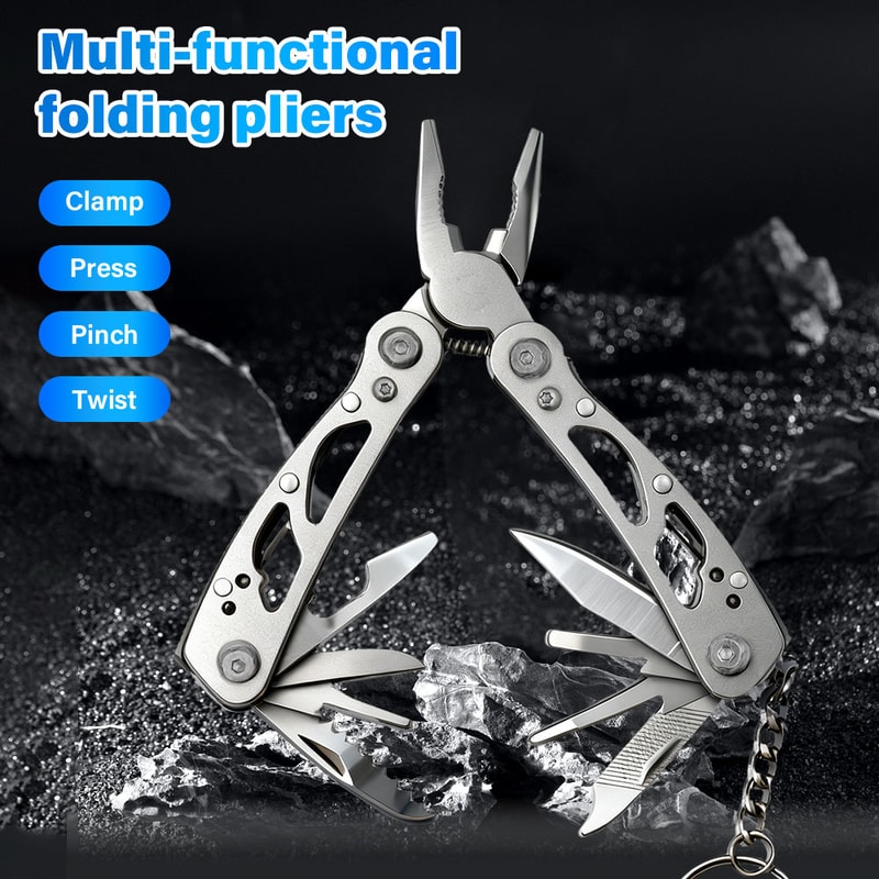 Folding Multi Tool Pocket Knife Pliers Portable Tactical Survival Tool For Outdoor Adventures Repa 2