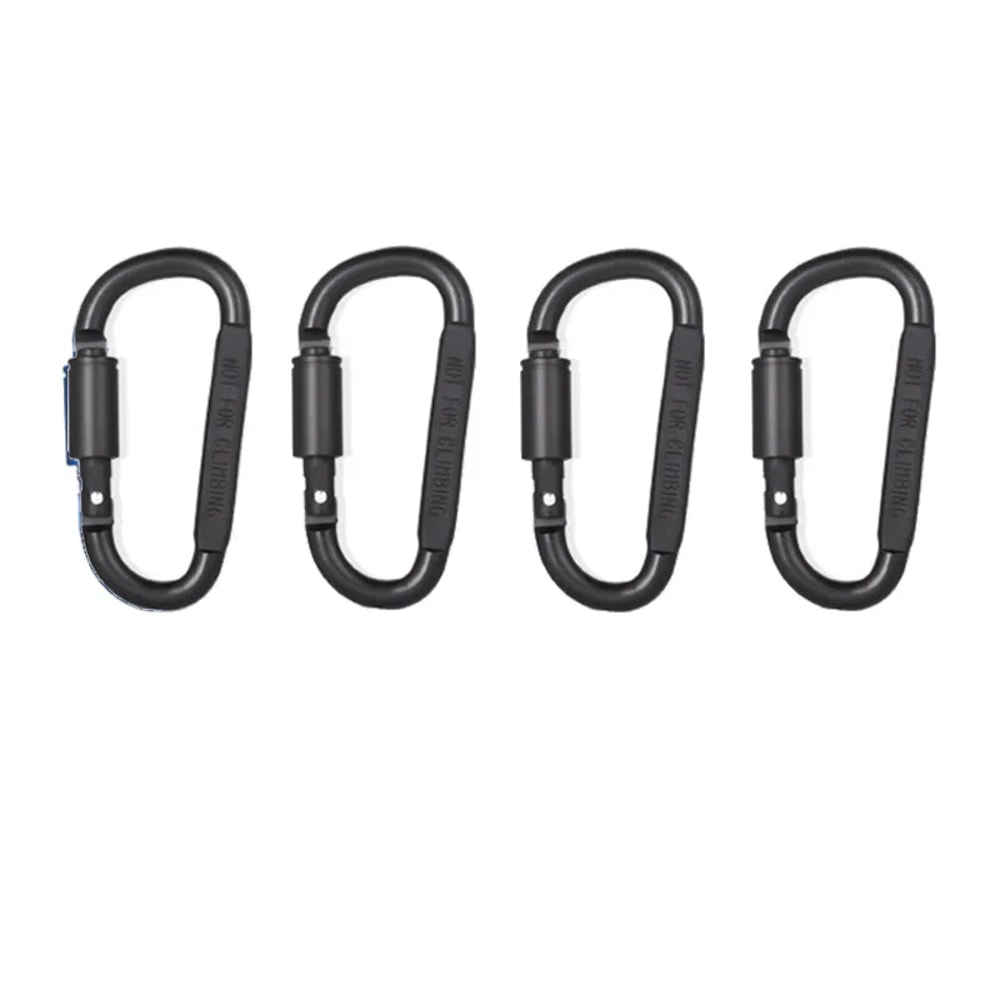 Durable Aluminum Carabiner Set For Keychains Outdoor Gear And EDC Tactical Clips For Camping Survi 1