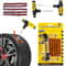 Car Tire Emergency Repair Kit With Plug Tools For Fast Tubeless Puncture Fix 0