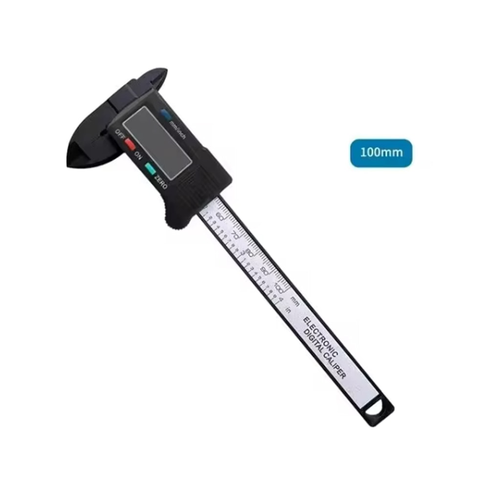 Digital Caliper With Carbon Fiber Dial Precision Measuring Tool For Accurate Internal And External 3