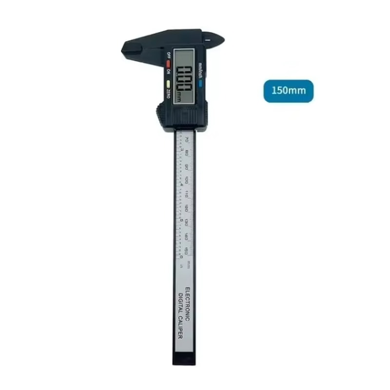 Digital Caliper With Carbon Fiber Dial Precision Measuring Tool For Accurate Internal And External 6