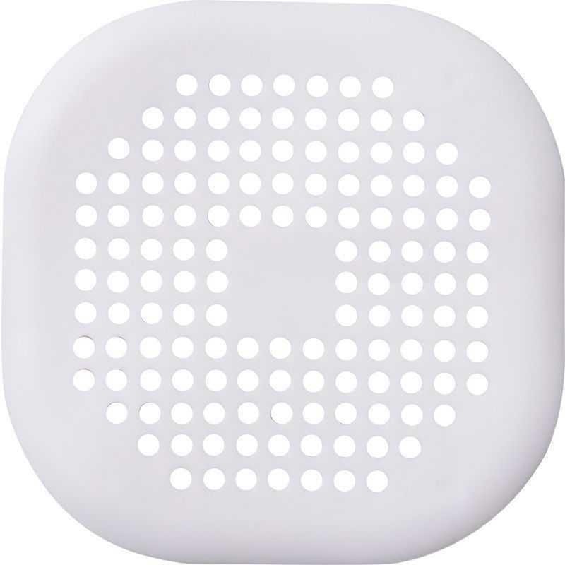 Square Silicone Drain Sticker Bathroom Hair Filter Sewer Drain Cover For Household Use 6