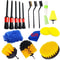 Car Detailing Brushes Kit For Automotive Cleaning Electric Drill Compatible Soft Bristles For Car I 6