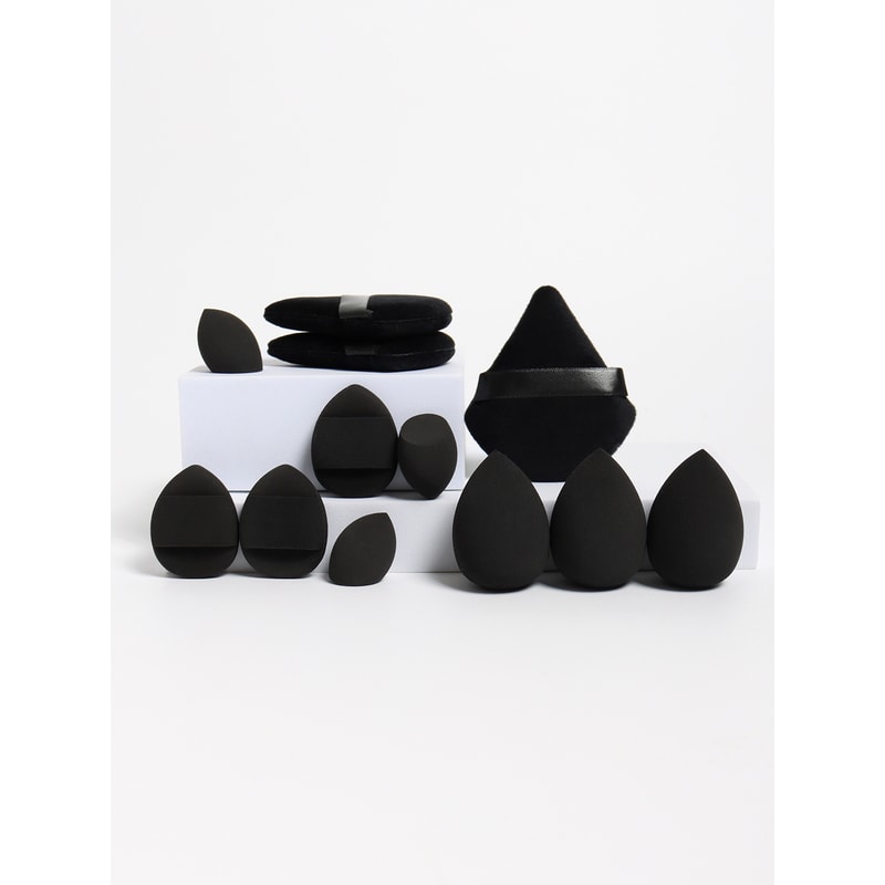 All Purpose Makeup Sponge Set Loose Powder Puffs Mini Air Cushion Puffs Beauty Eggs 3