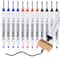 Double Tip Waterproof Nib Markers For Metal Wood Bathroom Decor Multi Purpose Fine Tip Markers 1