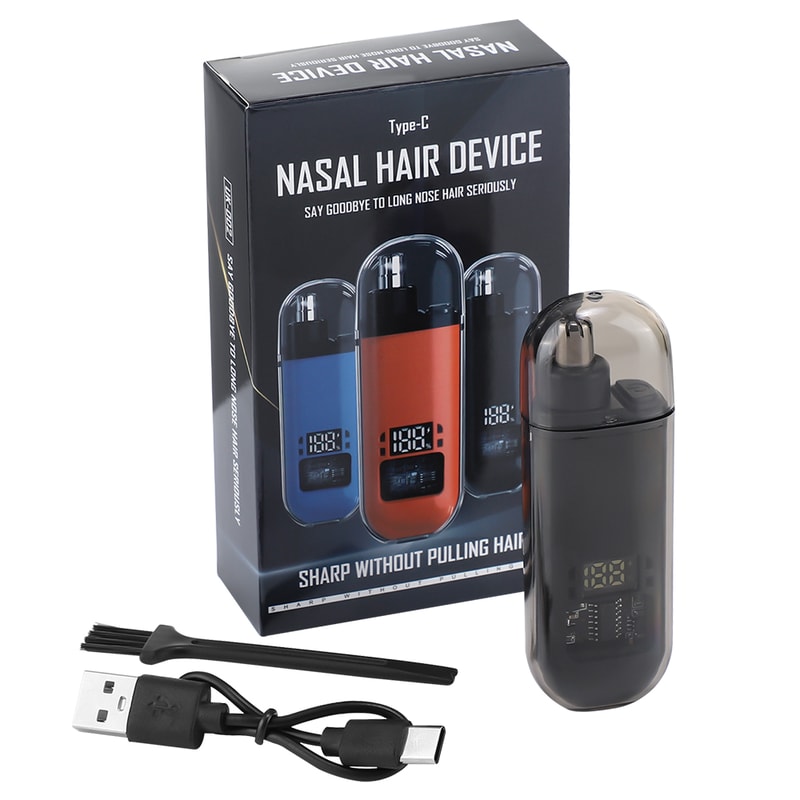 Rechargeable Electric Nose Hair Trimmer Professional Washable Painless And Automatic 4