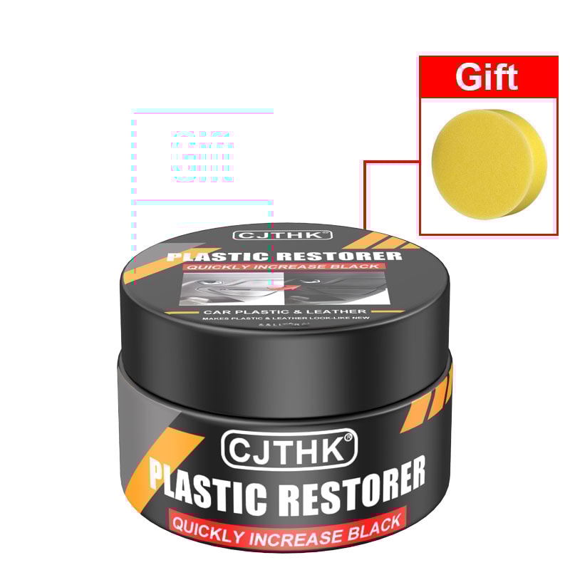 Car Plastic Restorer Crystal Clear Auto Interior Leather Panel Renewal Wax Coating Agent Back To B 3