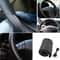 Leather Steering Wheel Cover Kit Soft Artificial Leather With Needles Thread For Wheels 6