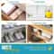 Premium Non Slip Kitchen Shelf Liner Waterproof Easy Clean Drawer Cabinet Liner For Cupboards 6