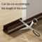 Flexible Door Draft Stopper Soundproofing Weatherproof Seal For Energy Efficiency 6