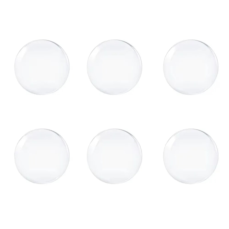 Clear Soft Rubber Door Stopper Mute Stickers Wall Protector For Door Knobs Bumper And Handle Muffl 2