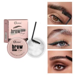 waterproof eyebrow sculpting wax quick drying, long lasting brow gel for perfect shaping and setting