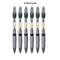 Retractable Gel Pens Set Black Red Blue Ink Ballpoint For Writing Office Supplies 3