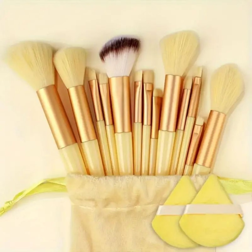 Soft Fluffy Makeup Brush Set Premium Kabuki Blending Brushes For Flawless Foundation Powder And Ey 6