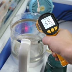 infrared non contact thermometer high precision handheld electronic temperature gauge for industrial use