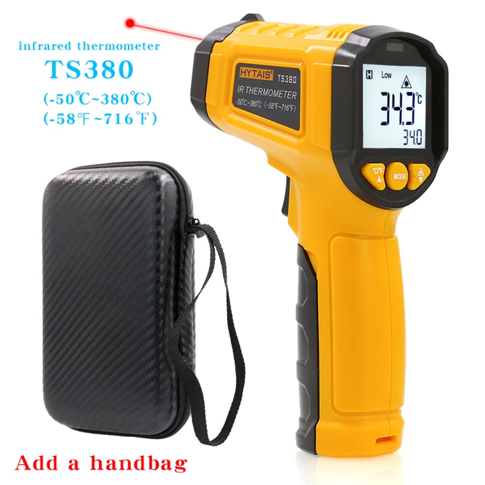 Infrared Non Contact Thermometer High Precision Handheld Electronic Temperature Gauge For Industria 6