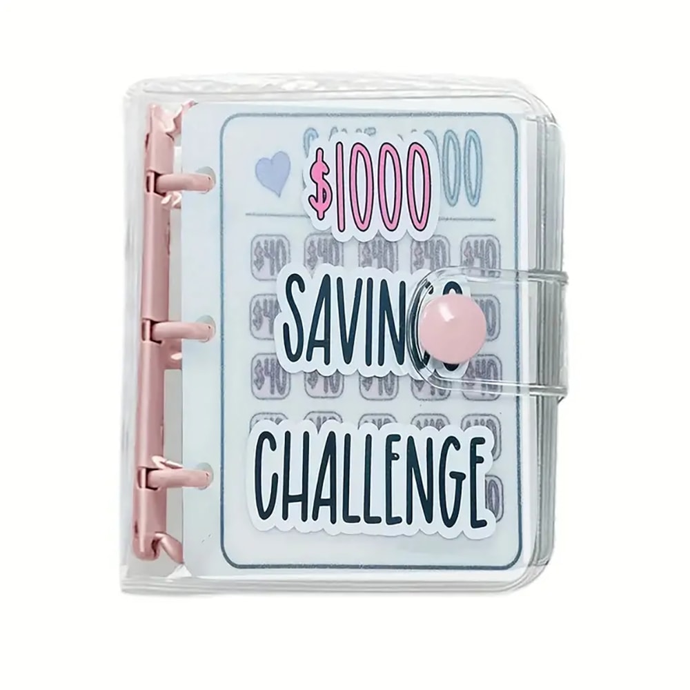 Savings Challenge Binder Mini Budget Binder With Cash Envelopes Accessories 6