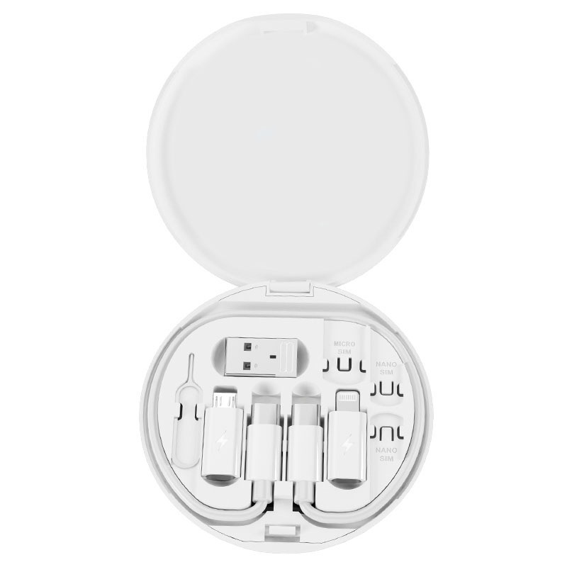 Multi USB Type C To C Charging Adapter Cable Kit USB C To Lightning Micro Type C And USB A 6