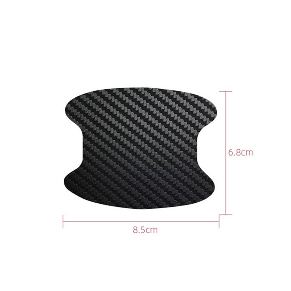 Car Door Sticker Carbon Fiber Protection Film Scratch Resistant Handle Cover Auto Exterior Styling 6