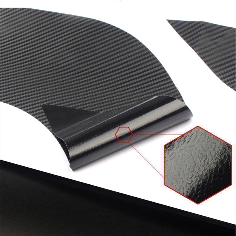 Car Door Sticker Carbon Fiber Protection Film Scratch Resistant Handle Cover Auto Exterior Styling 2