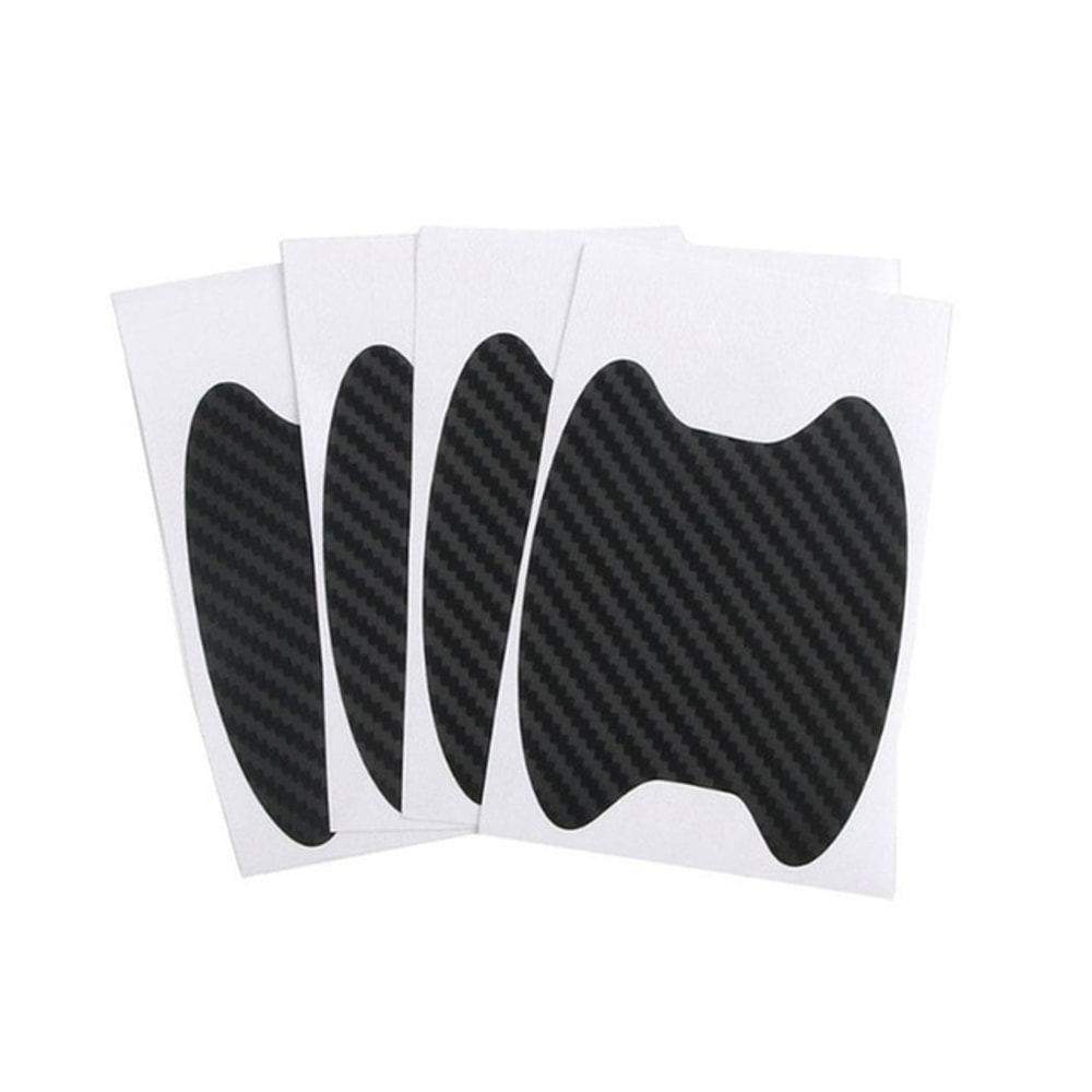 Car Door Sticker Carbon Fiber Protection Film Scratch Resistant Handle Cover Auto Exterior Styling 5