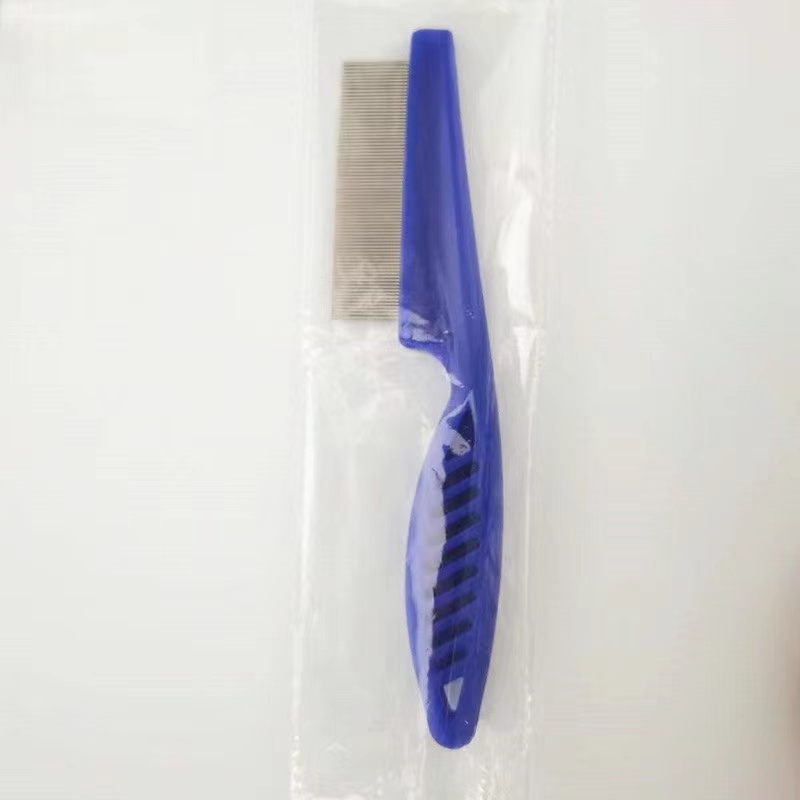 Pet Hair Shedding Comb For Cats And Dogs Stainless Steel Flea Grooming Tool 8