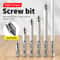 Magnetic Cross Head Screwdriver Bits Set Durable Alloy Steel Hex Drill Bits For Electric Screwdrive 0