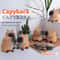 Capybara Relax Squeeze Toy Quick Rebound Durable TPR Material Fun Animal Design For Stress Relief 3