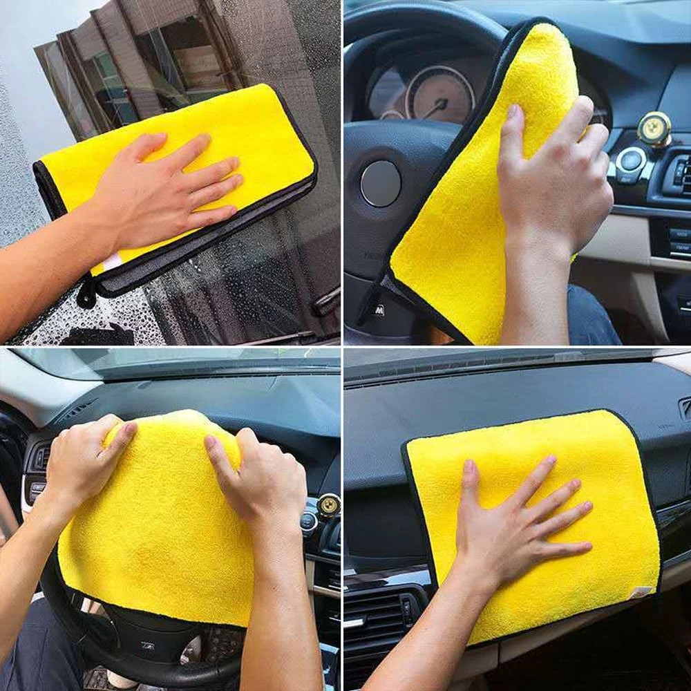 Car Wash Microfiber Towel For Effective Car Cleaning Super Absorbent Durable Drying Cloth For Deta 2