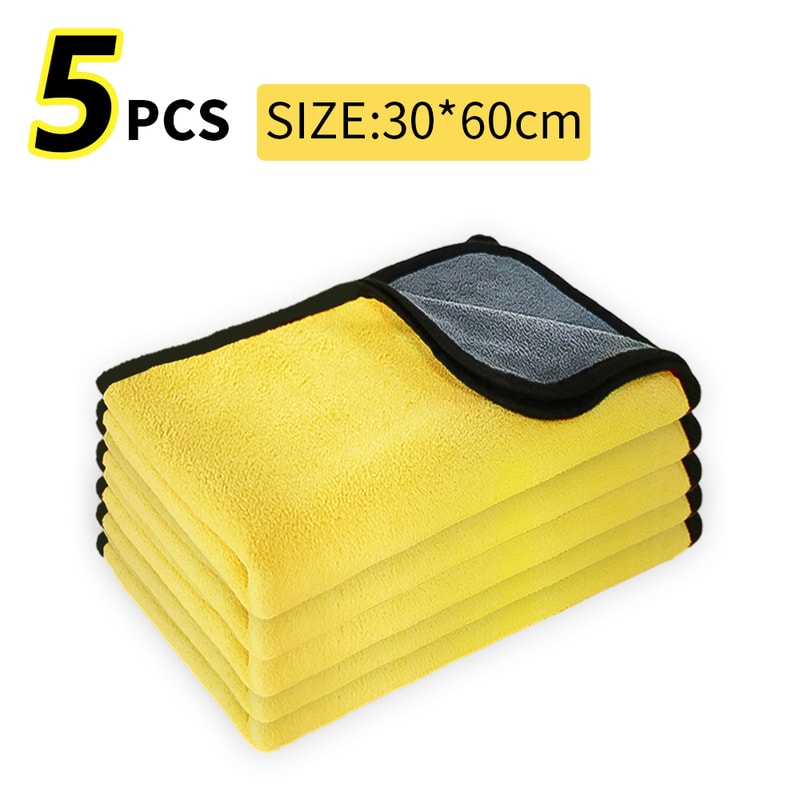 Car Wash Microfiber Towel For Effective Car Cleaning Super Absorbent Durable Drying Cloth For Deta 7